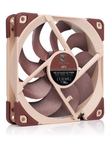 Noctua Nf-A12X25 G2 Pwm Obudowa Komputera Wentylator 12 Cm Beżowy 1 Szt.