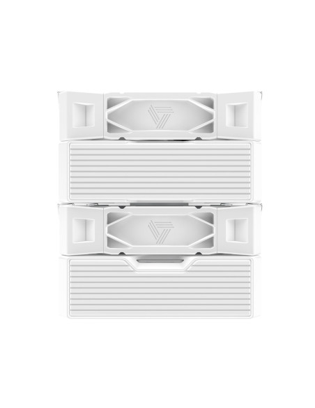 Montech Nx600 Procesor Chłodnica Powietrza 12 Cm Biały 1 Szt.