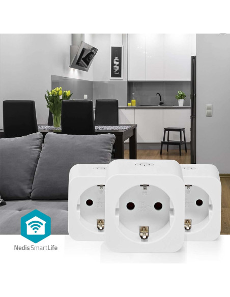 Nedis Wifip121Fwt3 Inteligentny Korek 3680 W Dom Biały
