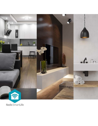 Nedis Wifip121Fwt3 Inteligentny Korek 3680 W Dom Biały