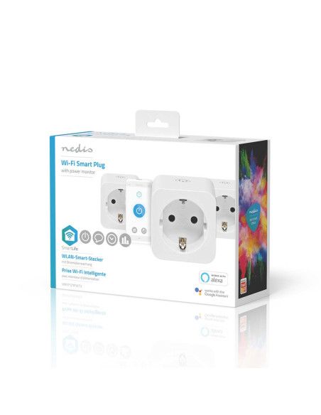 Nedis Wifip121Fwt3 Inteligentny Korek 3680 W Dom Biały