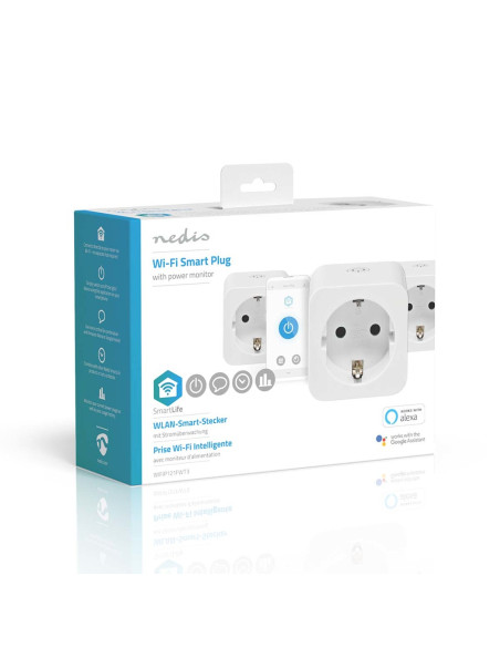 Nedis Wifip121Fwt3 Inteligentny Korek 3680 W Dom Biały