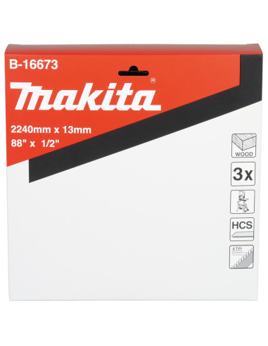 Makita Piła Taśmowa Lb1200 2240X13Mm /3Szt Do Drewna Uniwersalny
