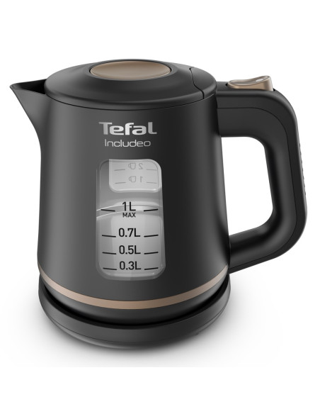 Czajnik Elektryczny Tefal Includeo Ki5338 1L 2400W Czarny