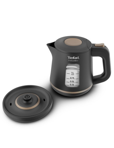 Czajnik Elektryczny Tefal Includeo Ki5338 1L 2400W Czarny