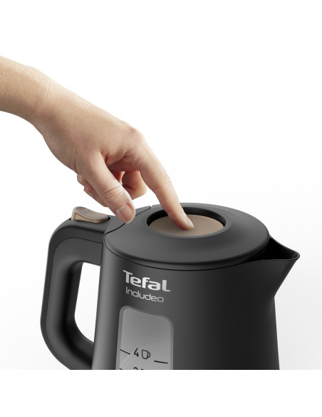 Czajnik Elektryczny Tefal Includeo Ki5338 1L 2400W Czarny