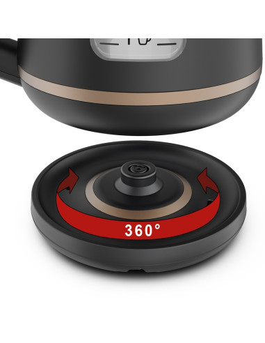Czajnik Elektryczny Tefal Includeo Ki5338 1L 2400W Czarny