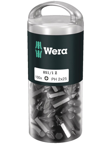 Wera 851/1 Z Diy 100 Sis Końcówka Wkrętakowa 100 Szt.