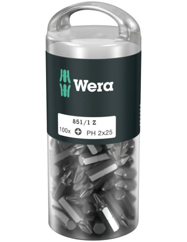 Wera 851/1 Z Diy 100 Sis Końcówka Wkrętakowa 100 Szt.