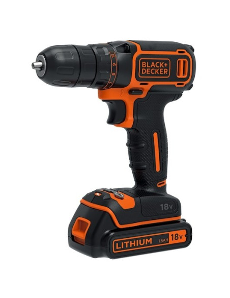 Wiertarko-Wkrętarka 18V Bdcdc18-Qw Black+Decker