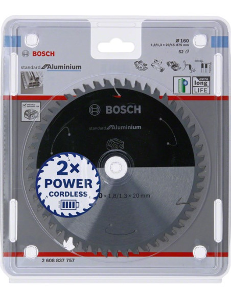 Bosch 2 608 837 757 Ostrze Do Piły Tarczowej 16 Cm 1 Szt.
