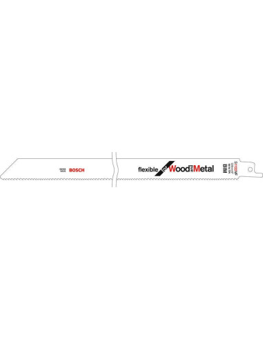 Brzeszczoty Do Drewna I Metalu Bosch S1222Vf 225Mm 5 Sztuk