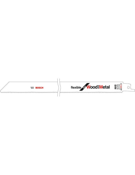 Brzeszczoty Do Drewna I Metalu Bosch S1222Vf 225Mm 5 Sztuk