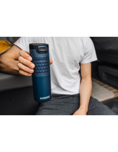 Kubek Termiczny Kambukka Etna Grip 500 Ml (Denim Blue) Granatowy