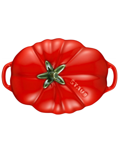 Mini Cocotte Ceramiczny Owalny Pomidor Staub 40511-855-0 - Czerwony 500 Ml