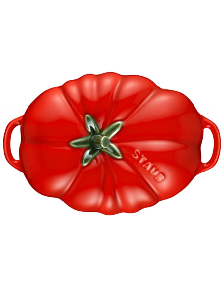 Mini Cocotte Ceramiczny Owalny Pomidor Staub 40511-855-0 - Czerwony 500 Ml