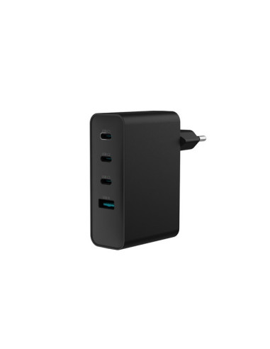 Natec Ładowarka Sieciowa Ribera Gan 3X Usb-C 1X Usb-A 100W Czarna