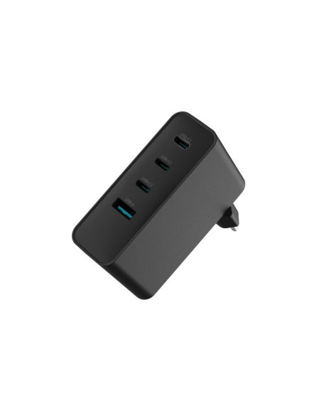 Natec Ładowarka Sieciowa Ribera Gan 3X Usb-C 1X Usb-A 100W Czarna