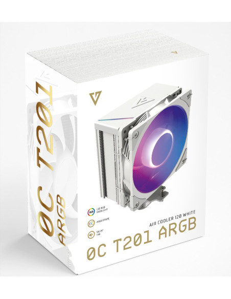 Modecom Chłodzenie Cpu Volcano 0C T201 Argb White