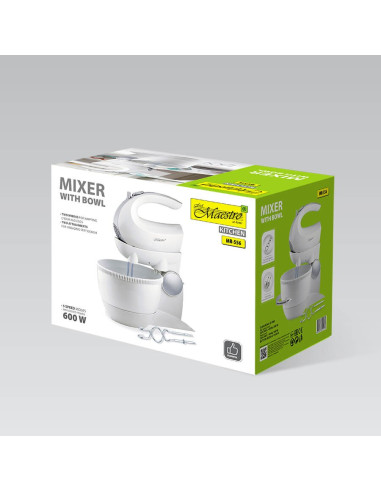 Mikser Z Misą Obrotową 600W Mr-556 Maestro