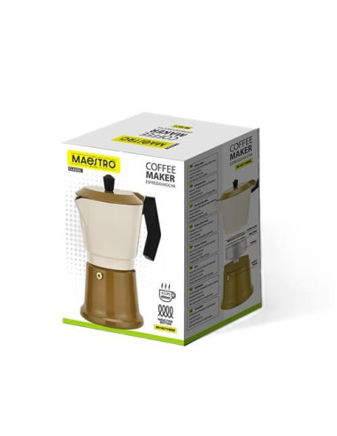 Kawiarka Aluminiowa Mr-1657-9-Beige Maestro