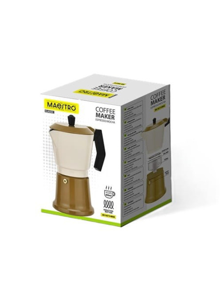 Kawiarka Aluminiowa Mr-1657-9-Beige Maestro