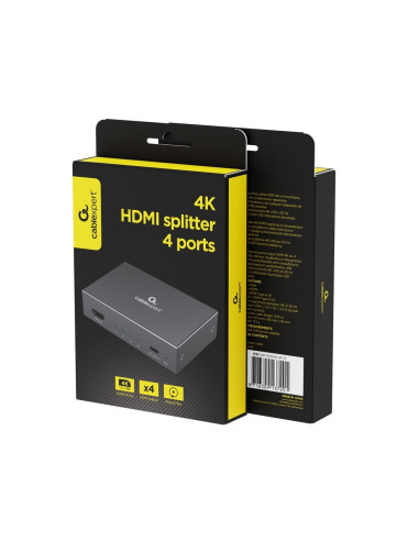 Gembird Splitter/Rozdzielacz Hdmi 4K 4 Porty