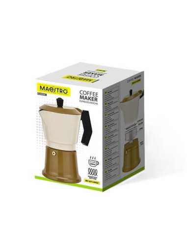 Kawiarka Aluminiowa Mr-1657-6-Beige Maestro
