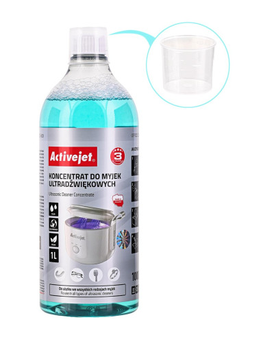 Activejet Aoc-600 Koncentrat Czyszczący Do Myjek Ultradźwiękowych Uv Aoc-600 1 Litr