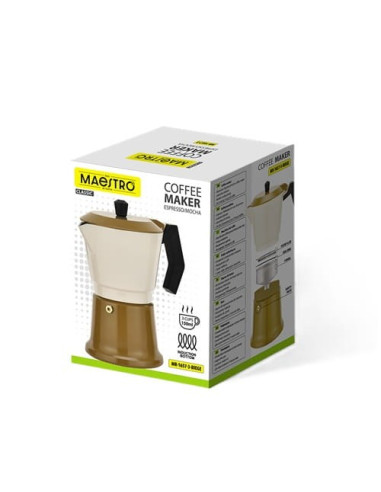 Kawiarka Aluminiowa Mr-1657-3-Beige Maestro