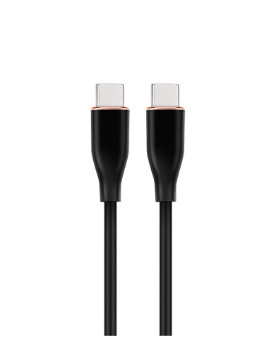 Gembird Kabel Usb Typ-C Power Delivery (Pd) 60 W, "Premium Silicon", Oplot Silikonowy, 1.5 M, Czarny