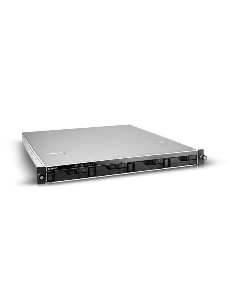 Asustor Lockerstor 4Rd Nas Rack (1U) Intel Atom® C3538 8 Gb Ddr4 Szary
