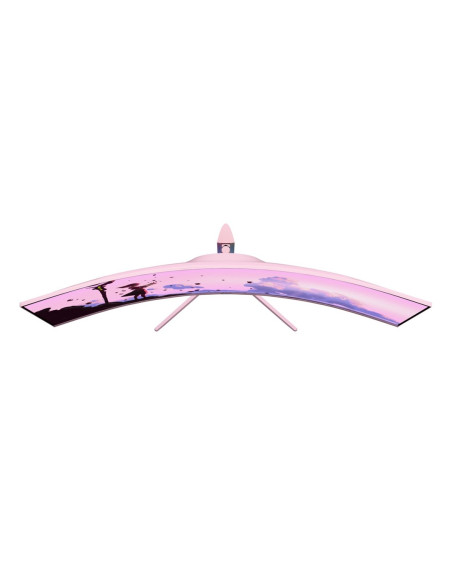 Arozzi Nova 49” Curved Monitor Komputerowy 124,5 Cm (49") 5120 X 1440 Px Dual Qhd Led Różowy