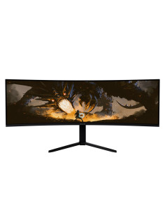 Arozzi Nova 49” Curved Monitor Komputerowy 124,5 Cm (49") 5120 X 1440 Px Dual Qhd Led Czarny