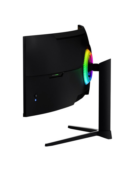 Arozzi Nova 49” Curved Monitor Komputerowy 124,5 Cm (49") 5120 X 1440 Px Dual Qhd Led Czarny