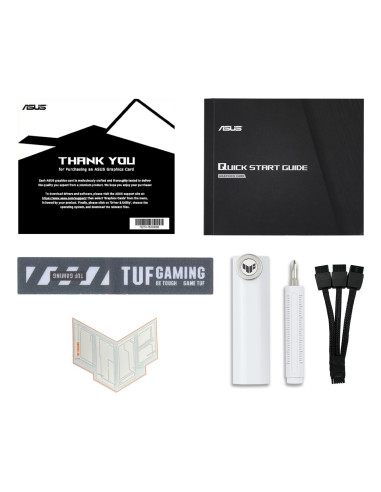 Asus Tuf Gaming Tuf-Rtx5070Ti-O16G-White-Gaming Nvidia Geforce Rtx 5070 Ti 16 Gb Gddr7