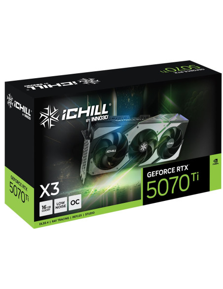 Inno3D Ichill Geforce Rtx 5070 Ti X3 Nvidia 16 Gb Gddr7