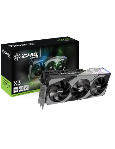 Inno3D Ichill Geforce Rtx 5070 Ti X3 Nvidia 16 Gb Gddr7