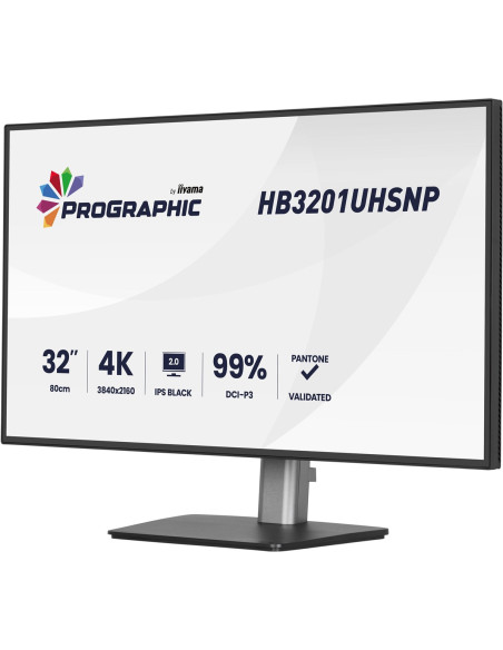Iiyama Prographic Hb3201Uhsnp-B1 Monitor Komputerowy 80 Cm (31.5") 3840 X 2160 Px Czarny