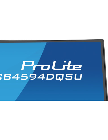 Iiyama Prolite Xcb4594Dqsu-B1 Monitor Komputerowy 113 Cm (44.5") 5120 X 1440 Px Dual Qhd Led Czarny