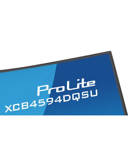 Iiyama Prolite Xcb4594Dqsu-B1 Monitor Komputerowy 113 Cm (44.5") 5120 X 1440 Px Dual Qhd Led Czarny