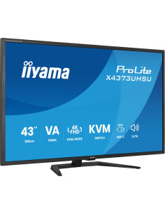 Iiyama Prolite X4373Uhsu-B2 Monitor Komputerowy 108 Cm (42.5") 3840 X 2160 Px 4K Ultra Hd Led Czarny 2
