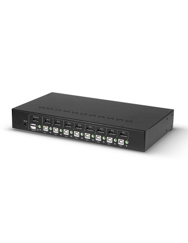 Lindy 39540 Przełącznik Kvm Możliwości Montowania W Stelażu Czarny