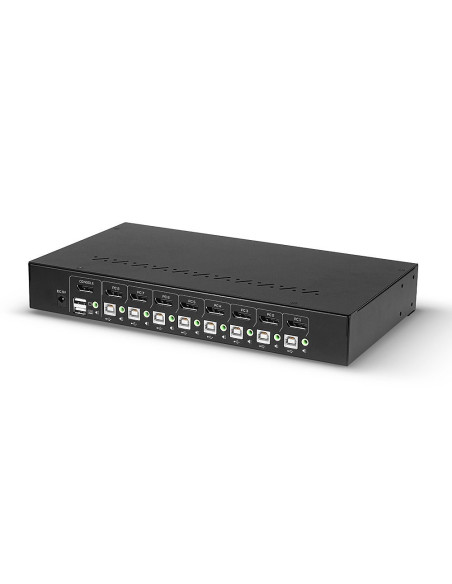Lindy 39540 Przełącznik Kvm Możliwości Montowania W Stelażu Czarny