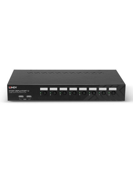 Lindy 39540 Przełącznik Kvm Możliwości Montowania W Stelażu Czarny