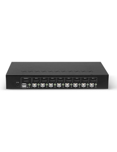 Lindy 39540 Przełącznik Kvm Możliwości Montowania W Stelażu Czarny