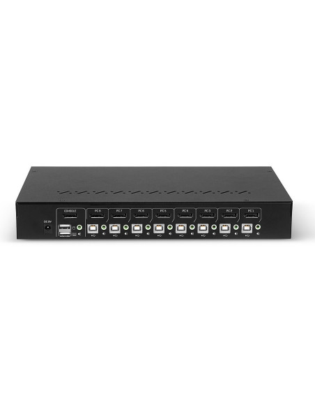 Lindy 39540 Przełącznik Kvm Możliwości Montowania W Stelażu Czarny