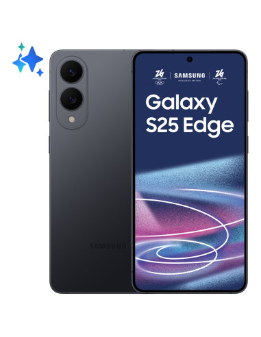 Samsung Galaxy S25 Edge 17 Cm (6.7") Dual Sim Android 15 5G Usb Type-C 12 Gb 256 Gb 3900 Mah Czarny