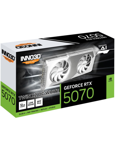 Inno3D Geforce Rtx 5070 Twin X2 Oc White Nvidia 12 Gb Gddr7