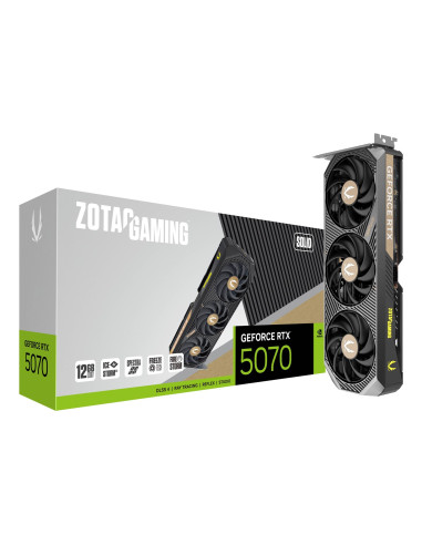 Zotac Gaming Geforce Rtx 5070 Solid Nvidia 12 Gb Gddr7